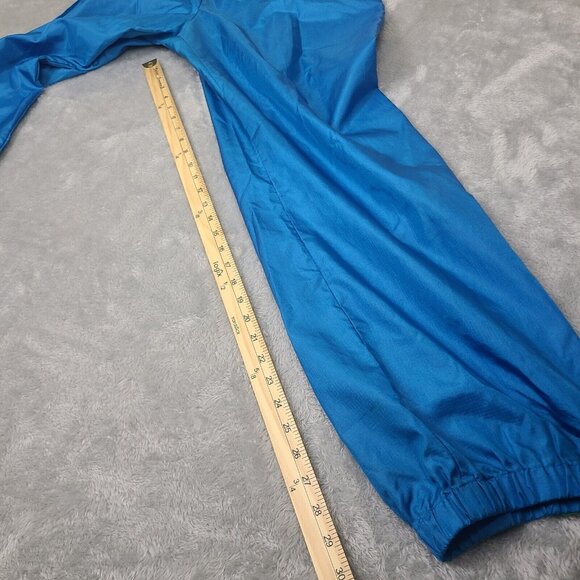 Vintage Men's Size XL Columbia Gorge‎ Pants Neon Blue Green Ski Track Running - Picture 6 of 10